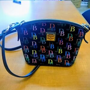 Dooney & Bourke Colorful Logo Crossbody Bag